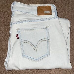 Levi’s light wash legging jeans